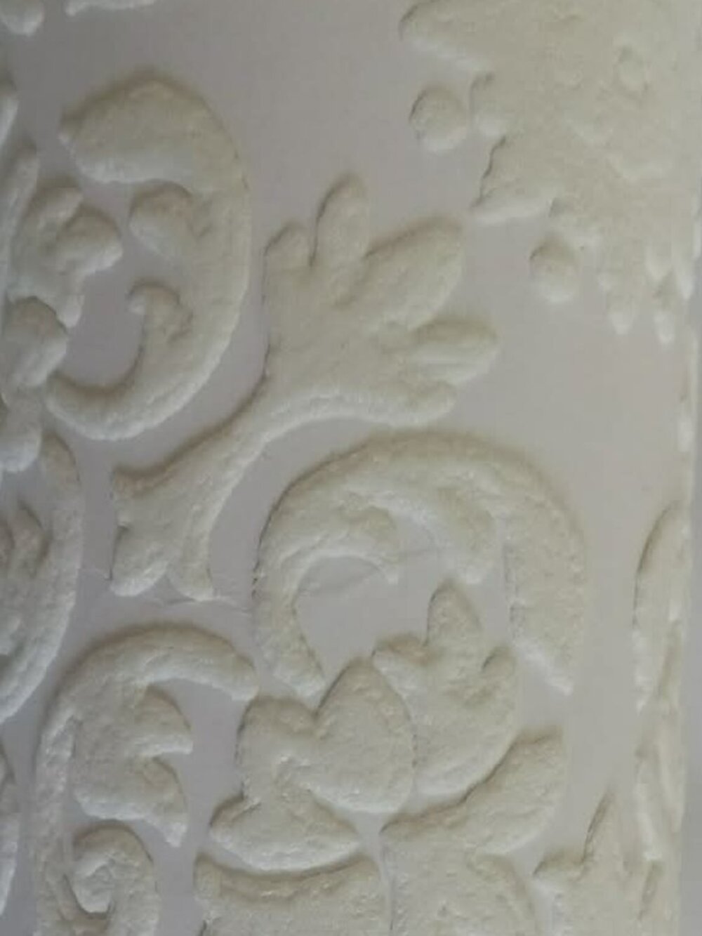 Remaining lengths of high-quality vintage wallpaper roll for small project